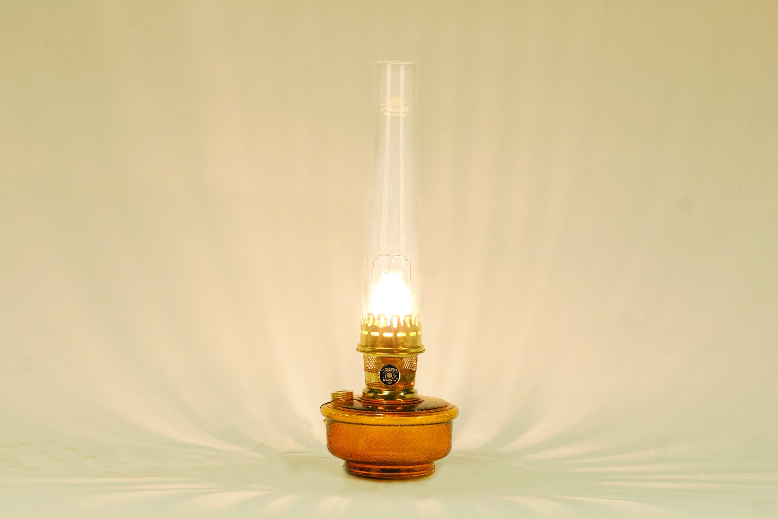 Heavy Solid Brass Oil Genie Lamp -  Denmark